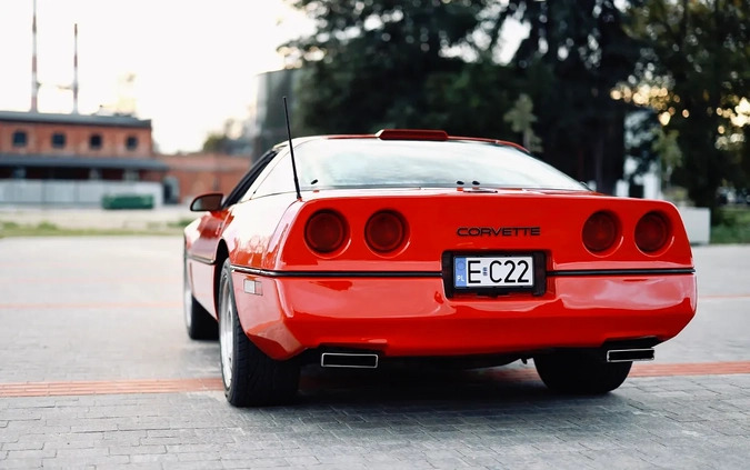 Chevrolet Corvette cena 69000 przebieg: 250000, rok produkcji 1986 z Góra małe 191